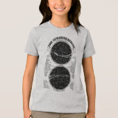Die Sternbilder Tri-Blend Shirt (Vorderseite)