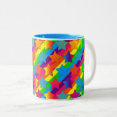 Die Sterne auf der Tasse "Streifen-Zwei" (VorderseiteRechts)