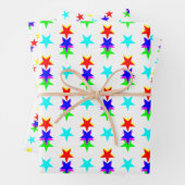 Die Sterne ausrichten Geschenkpapier Set (Beispiel)
