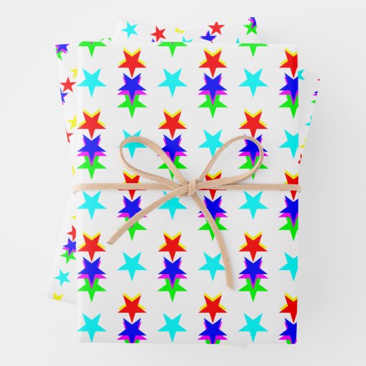 Die Sterne ausrichten Geschenkpapier Set (Beispiel)