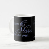 Die Sterne bewegen Kaffeetasse (Vorderseite Links)