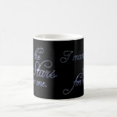 Die Sterne bewegen Kaffeetasse (Mittel)