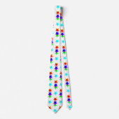 Die Sterne Bringen Sie farbenfrohen Spaß auf elega Krawatte (Vorderseite)