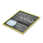 Die Sterne erscheinen inspirierend KeramikTile Fliese (Seite)