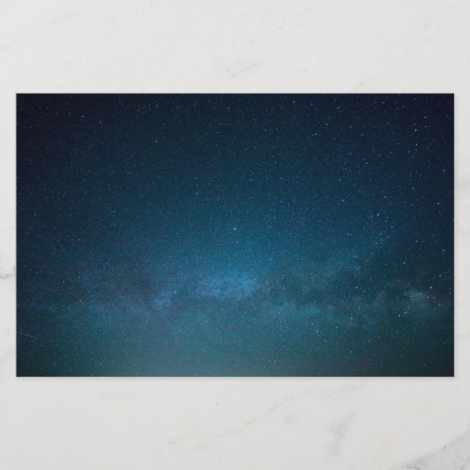 Die Sterne in der Nacht Briefpapier (Vorderseite)