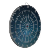 Die Sterne in der Nacht Dartscheibe (Vorderseite Links)