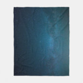 Die Sterne in der Nacht Fleecedecke (Vorderseite)