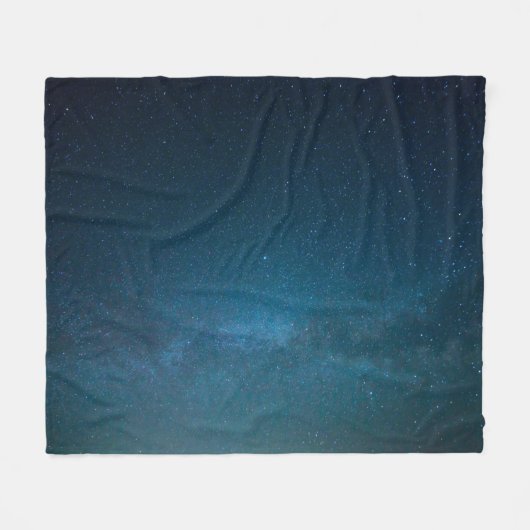 Die Sterne in der Nacht Fleecedecke (Vorderseite (Horizontal))