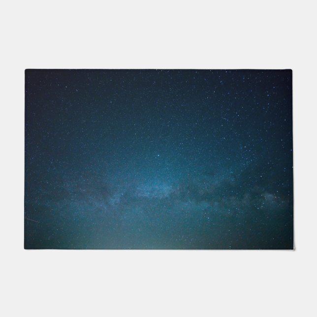 Die Sterne in der Nacht Fußmatte (Vorderseite)
