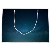 Die Sterne in der Nacht Große Geschenktüte (Vorderseite)