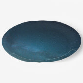 Die Sterne in der Nacht Pappteller (Schrägansicht)