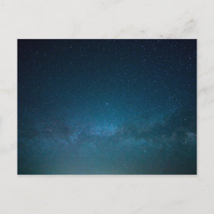 Die Sterne in der Nacht Postkarte