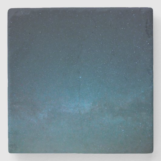 Die Sterne in der Nacht Steinuntersetzer (Vorderseite)