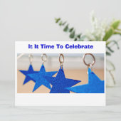 DIE STERNE SAGEN: "ES IST ZEIT, DIE EINLADUNG ZU F (Stehend Vorderseite)