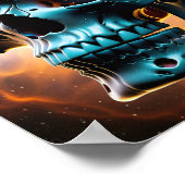 Die Sterne von TIme Poster (Ecke)