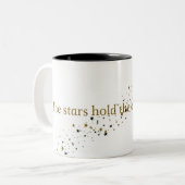Die Sterne Zweifarbige Tasse (Vorderseite Links)