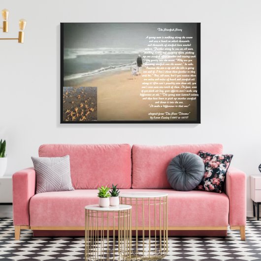 Die Sternengeschichte Leinwanddruck (Insitu (Wohnzimmer))