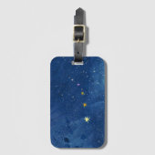 Die Sternenhimmel-Abbildung Gepäckanhänger (Vorderseite Vertikal)