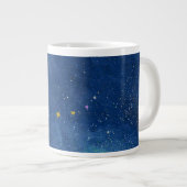Die Sternenhimmel-Abbildung Jumbo-Tasse (Vorderseite Rechts)