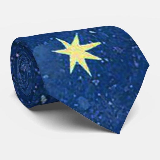 Die Sternenhimmel-Abbildung Krawatte (Gerollt)