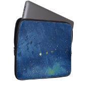 Die Sternenhimmel-Abbildung Laptopschutzhülle (Vorne Rechts)