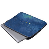 Die Sternenhimmel-Abbildung Laptopschutzhülle (Vorne Knopf)