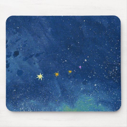 Die Sternenhimmel-Abbildung Mousepad (Vorne)