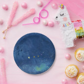 Die Sternenhimmel-Abbildung Pappteller (Party)