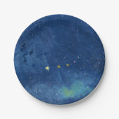 Die Sternenhimmel-Abbildung Pappteller (Vorderseite)