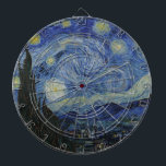 Die sternenklare Nacht Vincent van Gogh 1889 Dartscheibe<br><div class="desc">Die sternenklare Nacht Vincent van Gogh 1889</div>