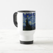 Die Sternennacht 1889 Vincent van Gogh Reisebecher (Vorderseite Links)