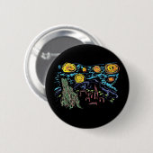 Die Sternennacht Button (Vorne & Hinten)