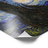 Die Sternennacht Fotodruck (Ecke)