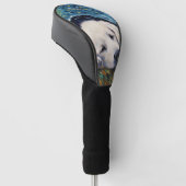 Die Sternennacht - Great Pyrenäen Welpen Hund 003  Golf Headcover (angewinkelt)