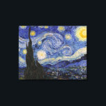 Die Sternennacht Leinwanddruck<br><div class="desc">Die Sternennacht von Vincent van Gogh,  1889.</div>