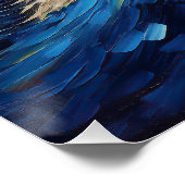 Die Sternennacht - Malteser Hund 003 - Qian wan Go Poster (Ecke)