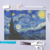 Die Sternennacht nach Vincent van Gogh Seidenpapier (Handwerk)