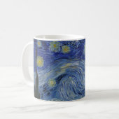 Die Sternennacht, Ölmalerei, Vincent Van Gogh Kaffeetasse (Vorderseite Links)