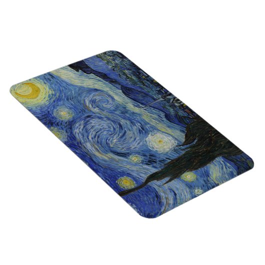 Die Sternennacht, Ölmalerei, Vincent Van Gogh Magnet (Rechte Seite)