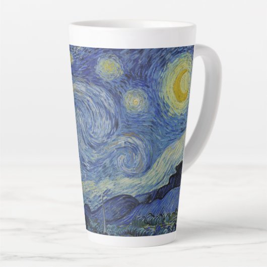 Die Sternennacht, Ölmalerei, Vincent Van Gogh Milchtasse (Rechte Ecke)