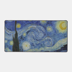 Die Sternennacht, Ölmalerei, Vincent Van Gogh Schreibtischunterlage