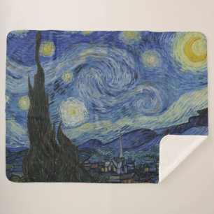 Die Sternennacht, Ölmalerei, Vincent Van Gogh Sherpadecke