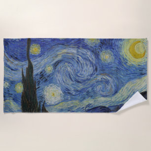 Die Sternennacht, Ölmalerei, Vincent Van Gogh Strandtuch