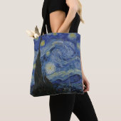 Die Sternennacht, Ölmalerei, Vincent Van Gogh Tasche (Von Nahem)