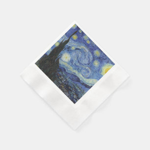 Die Sternennacht Serviette