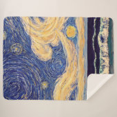 Die Sternennacht Sherpadecke (Vorderseite (Horizontal))