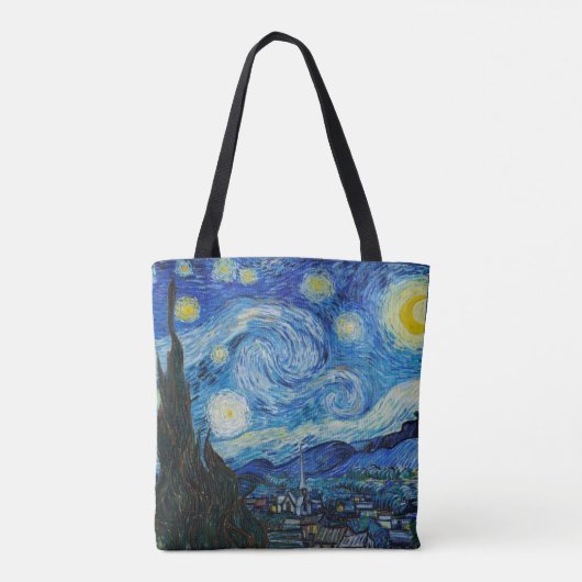 Die Sternennacht Tasche (Rückseite)