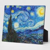 Die Sternennacht | Van Gogh | Fotoplatte (Seite)