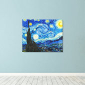 Die Sternennacht | Van Gogh | Leinwanddruck (Insitu (Holzboden))