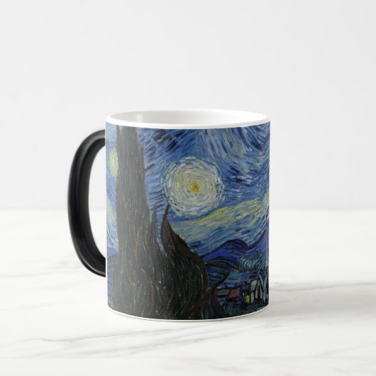 Die Sternennacht Verwandlungstasse (Vorderseite Links)